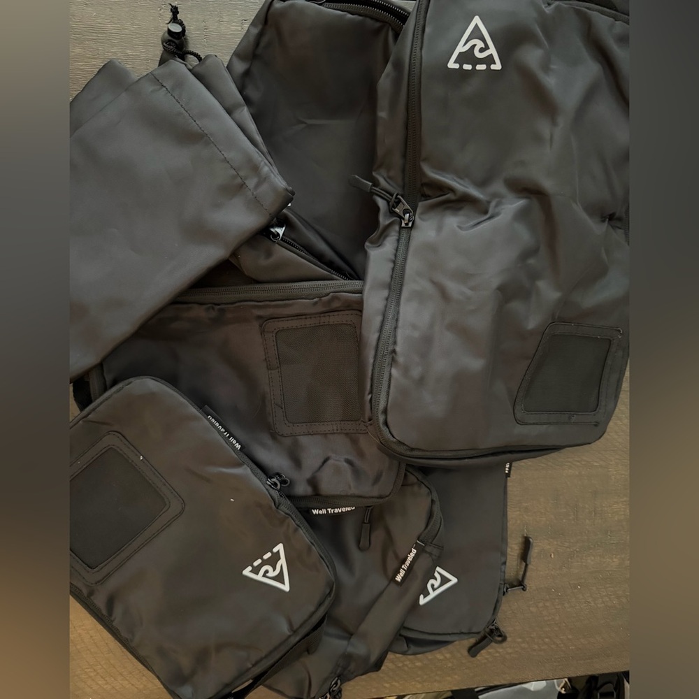 Well Traveled Black Compression Packing Cubes - Picture 2 of 4